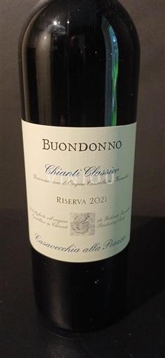 Toscane Chianti Classico Riserva Buondonno Casavecchia alla Piazza 2021