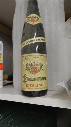 Alsacia Grand Cru Zimmermann Sélection Première 2007