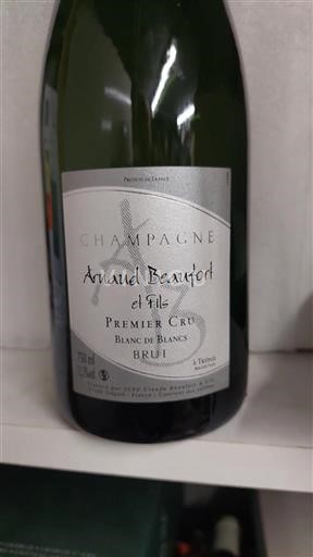 Champagne Premier Cru Arnaud Beaufort et Fils Blanc de Blancs Brut Non-Vintage