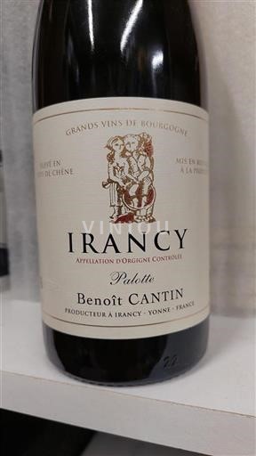 Burgundy Irancy Benoît Cantin Palotte 2014