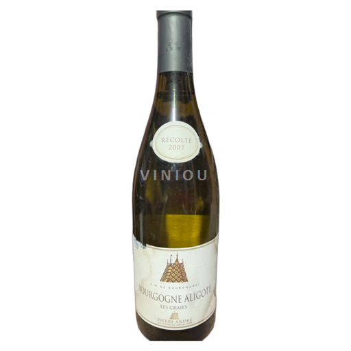 Burgundy Bourgogne Aligoté Pierre André Les Craies 2007