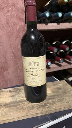 Bordeaux Pauillac Château Buisson-Redon 1994