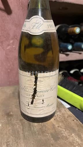 Burgund Chablis Premier Cru Domaine Fèvre 1989