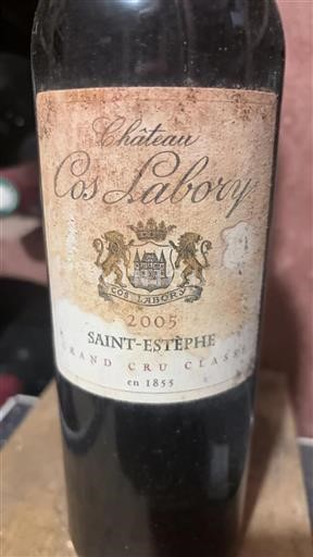 Burdeos Saint-Estèphe Grand Cru Cos Labory 2005