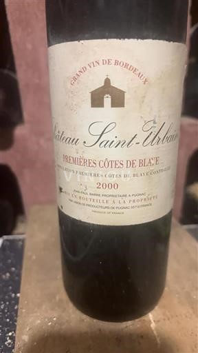 Bordeaux Nespecifikováno Château Saint-Urbain 2000