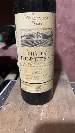 Bordeaux Moulis-en-Médoc Château Duplessis 2005