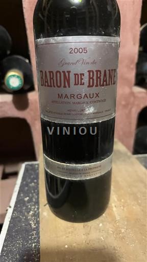 Bordeaux Margaux Henri Lurton Baron de Brane 2005