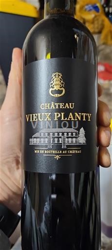 Bordeaux Bordeaux Supérieur Château Vieux Planty 2020