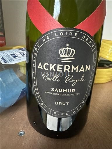 Valle della Loira Saumur Ackerman Bulle Royale Senza annata