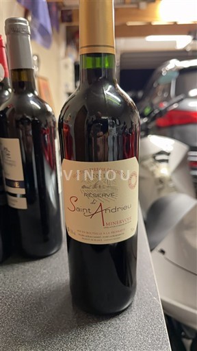 Languedoc Minervois Saint Andrieu Réserve 2021