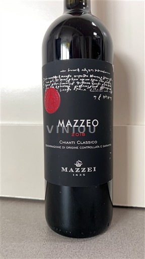 Tuscany Chianti Classico Mazzei Mazzeo 2018