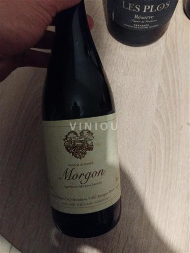 Beaujolais Morgon Vignerons de Villie-Morgon Não Sazonado