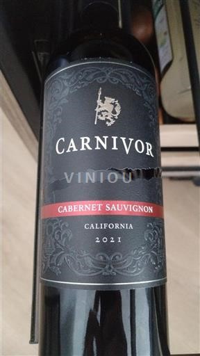 Kalifornische AVA Nicht spezifiziert Carnivor Cabernet Sauvignon 2021