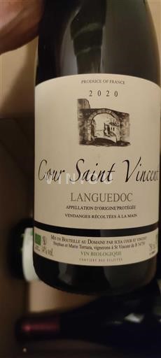 Languedoc Cour Saint Vincent 2020