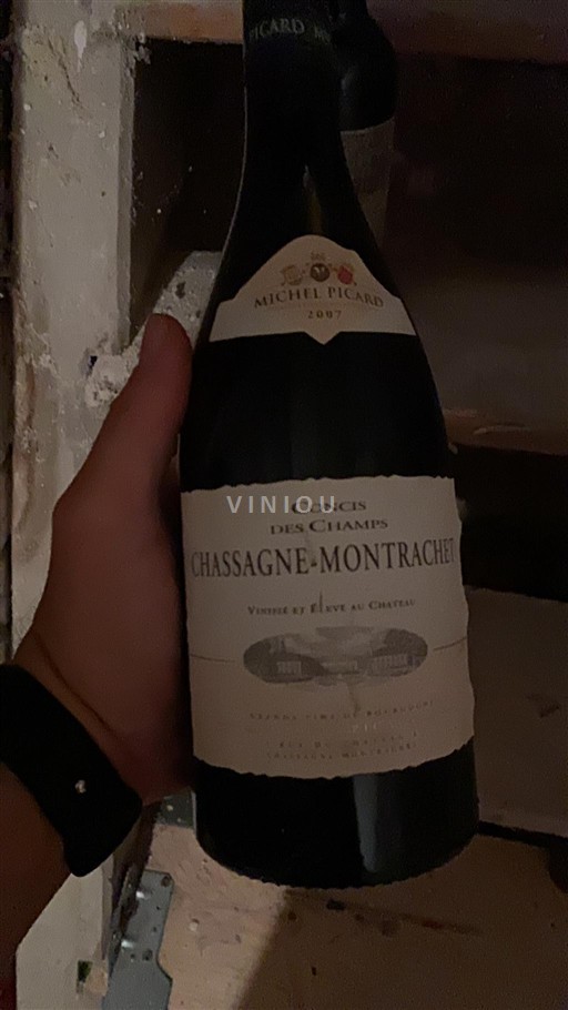 Burgundy Chassagne-Montrachet Michel Picard Concis des Champs 2007