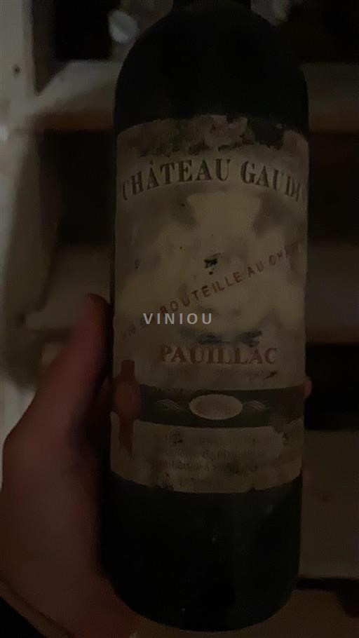 Bordeaux Pauillac Château Gaudin Non Millésimé