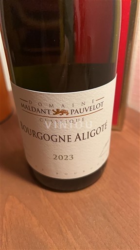 Bourgogne Bourgogne-aligoté Domaine Maldant Pauvelot Classique 2023