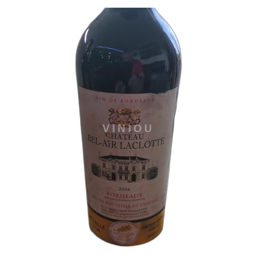 Bordeaux Château Bel-Air Laclotte 2016