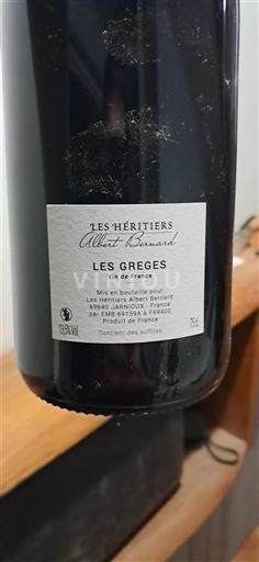 Rona dolina Côtes-du-Rhône Les Héritiers Albert Bernard 2020