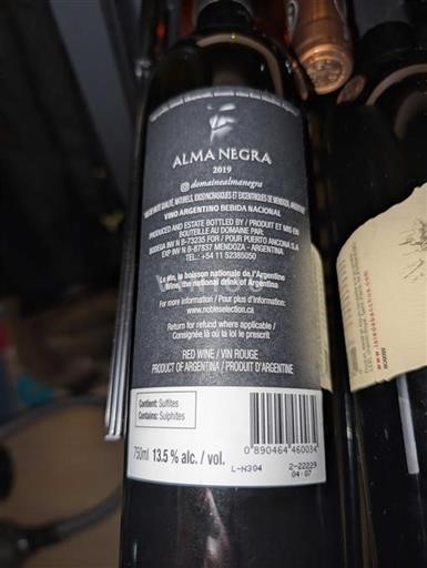 Mendoza Unspecified Alma Negra 2019