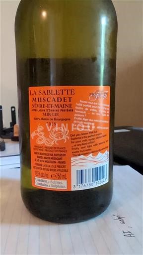 Loire-dalen Muscadet-Sèvre-et-Maine Regards La Sablette 2019