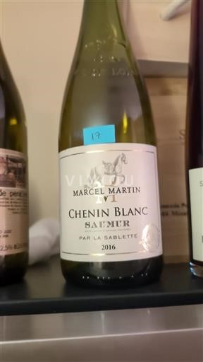 Loiren laakso Saumur Marcel Martin Par la Sablette 2016