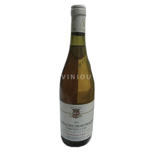 Burgundija Chassagne-Montrachet Le Savour Club 1er Cru Morgeot 1986