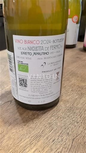 Abruci Abruzzo Nicoletta de Fermo Vino Bianco 2024