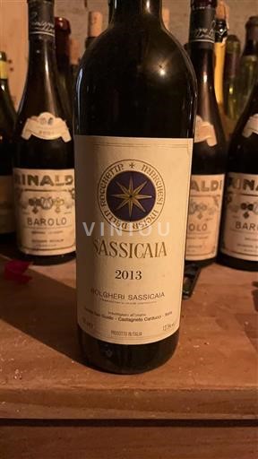 Toskánsko Bolgheri DOC Tenuta San Guido Sassicaia 2013