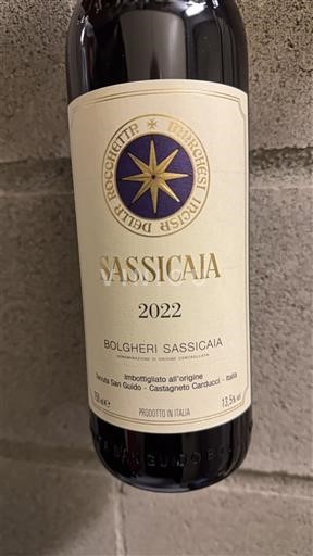 Toscana Bolgheri DOC Tenuta San Guido Sassicaia 2022