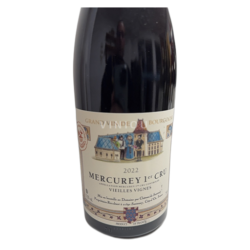 Borgonha Mercurey Premier Cru Château Santenay Vieilles Vignes 2022