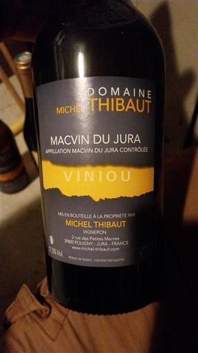 Jura Macvin of Jura Domaine Michel Thibaut Non-Vintage