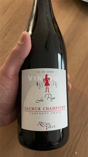 Loiren laakso Saumur-champigny Domaine Rocheville Le Page 2023