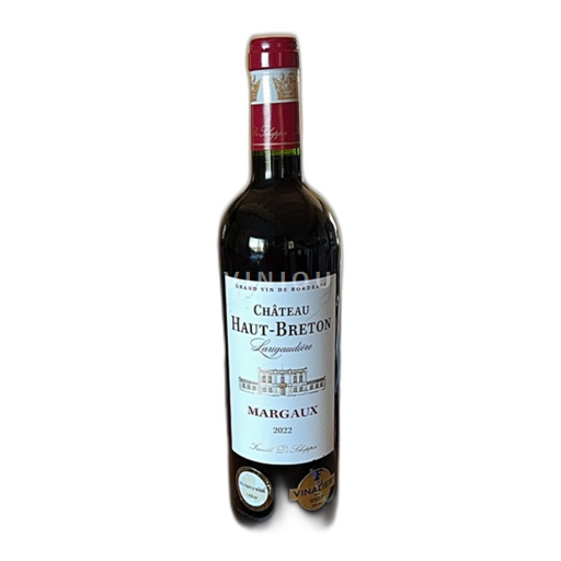 Bordeaux Margaux Grand Cru Château Haut-Breton Larigaudière 2022