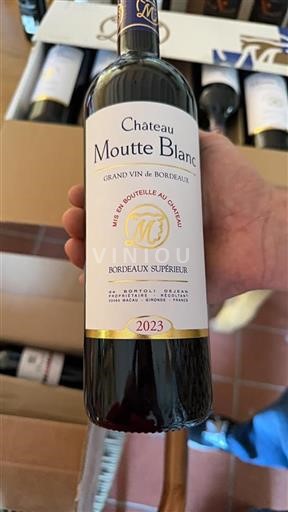 Bordeaux Bordeaux supérieur Château Moutte Blanc 2023