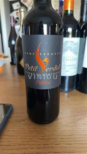 Bordeaux Médoc Château Pierre de Montignac Complètement Petit Verdot Non Millésimé