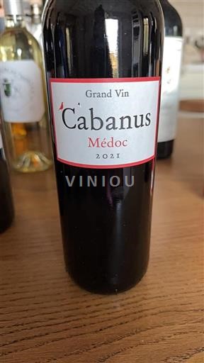 Bordéus Médoc Cabanus 2021