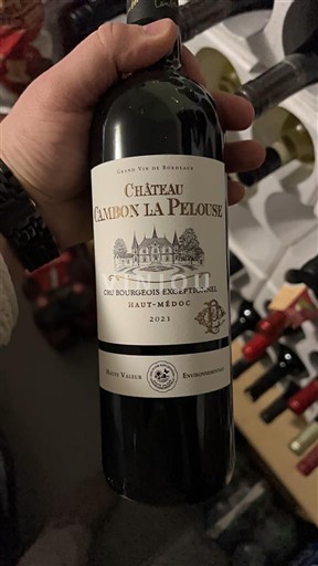 Bordeaux Haut-Médoc Cru Bourgeois Exceptionnel Château Cambon la Pelouse 2021