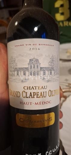 Bordeaux Haut-Médoc Château Grand Clapeau Olivier 2016
