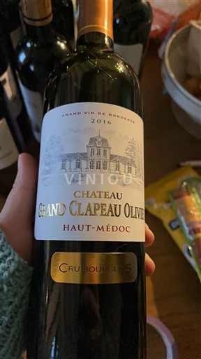 Bordeaux Haut-Médoc Château Grand Clapeau Olivier 2016