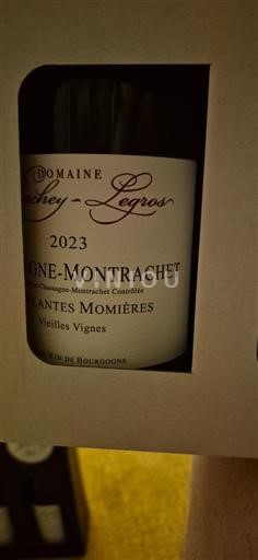 Burgundy Chassagne-Montrachet Domaine Bachey-Legros Plantes Momières Vieilles Vignes 2023