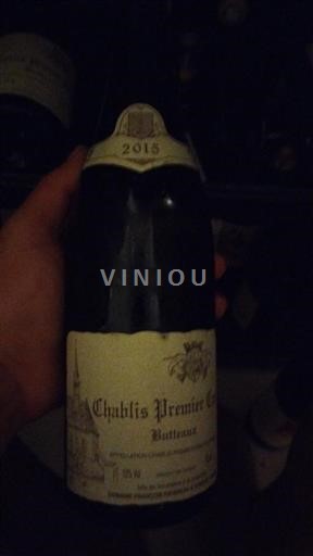 Burgundy Chablis Premier Cru Domaine François Raveneau Butteaux 2015