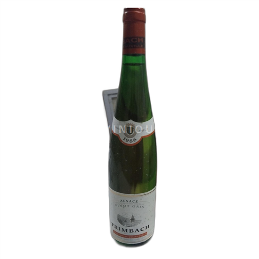 Alsácia Pinot gris Trimbach Sélection de Grains Nobles 1986