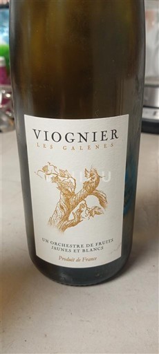 Zuidwest-Frankrijk Niet gespecificeerd Les Galernes Viognier 2023