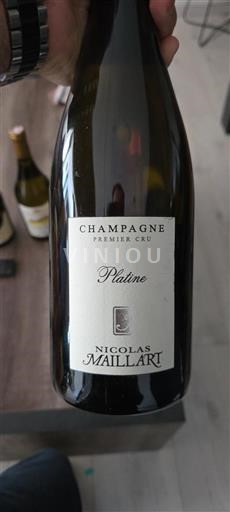 Šampanja Ni doloceno Premier Cru Nicolas Maillart Platine Neleten.