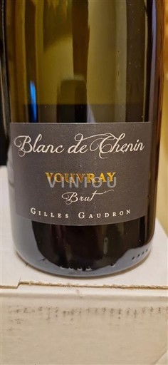 Thung lũng sông Loire Vouvray Gilles Gaudron Blanc de Chenin Không niên vụ