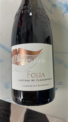 Languedoque Grés de Montpellier Château Flaugergues Folia 2019