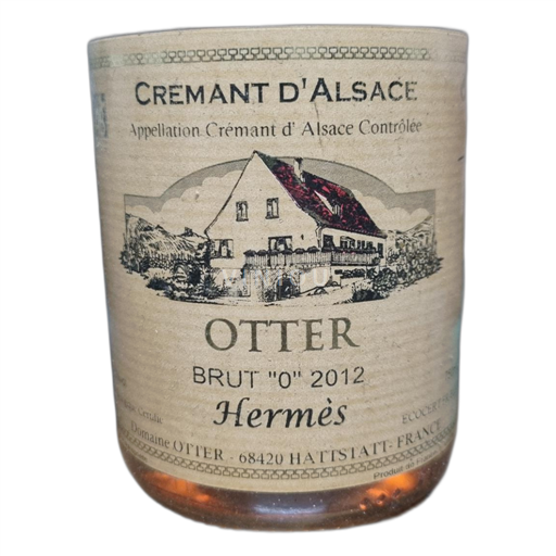 Alsace Crémant d'Alsace Domaine Otter Hermès 2012