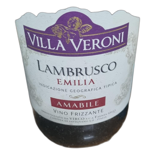 Emilia-Romagna Wines Lambrusco Villa Veroni Amabile Non-Vintage