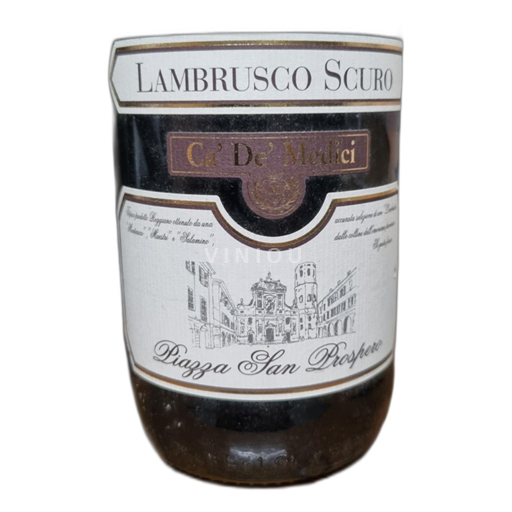 Emilia-Romaña Reggiano Piazza San Prospero Lambrusco Rosso Scuro Sin añada